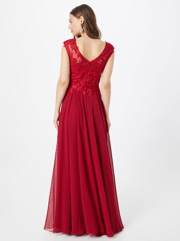 Robe de soirée LUXUAR en rouge