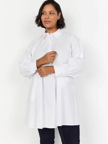 Wasabi Concept Bluse 'Saga' in Weiß: Vorderseite