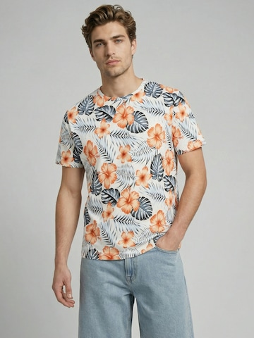 JJ Rebel Póló 'JREBRUSSEL' - fehér: elől