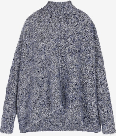 DreiMaster Vintage Poncho in blaumeliert, Produktansicht