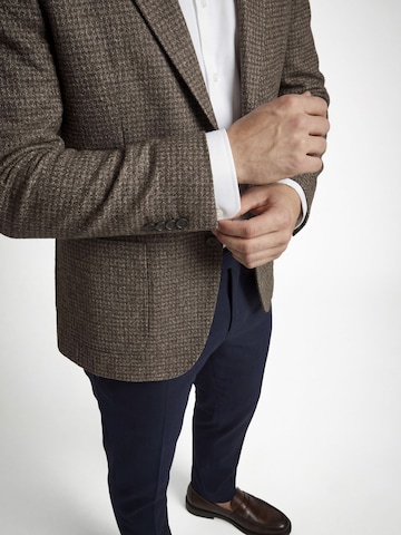 Coupe slim Veste de costume PIERRE CARDIN en marron