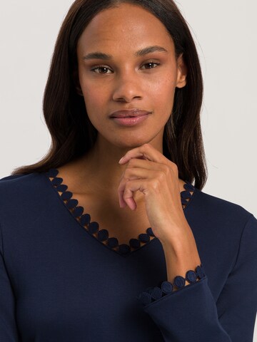 Chemise de nuit ' Rosa ' Hanro en bleu