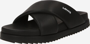 LEVI'S ®Natikače s potpeticom 'LYDIA' - crna boja: prednji dio