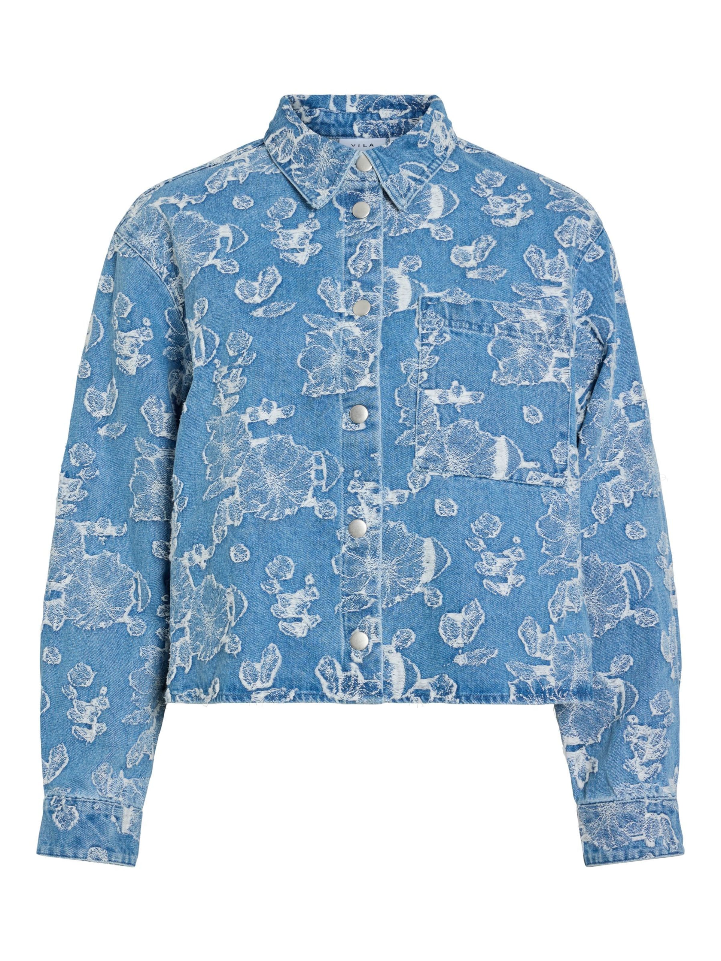 VILA Overgangsjakke 'VIIanais' i blå: forside