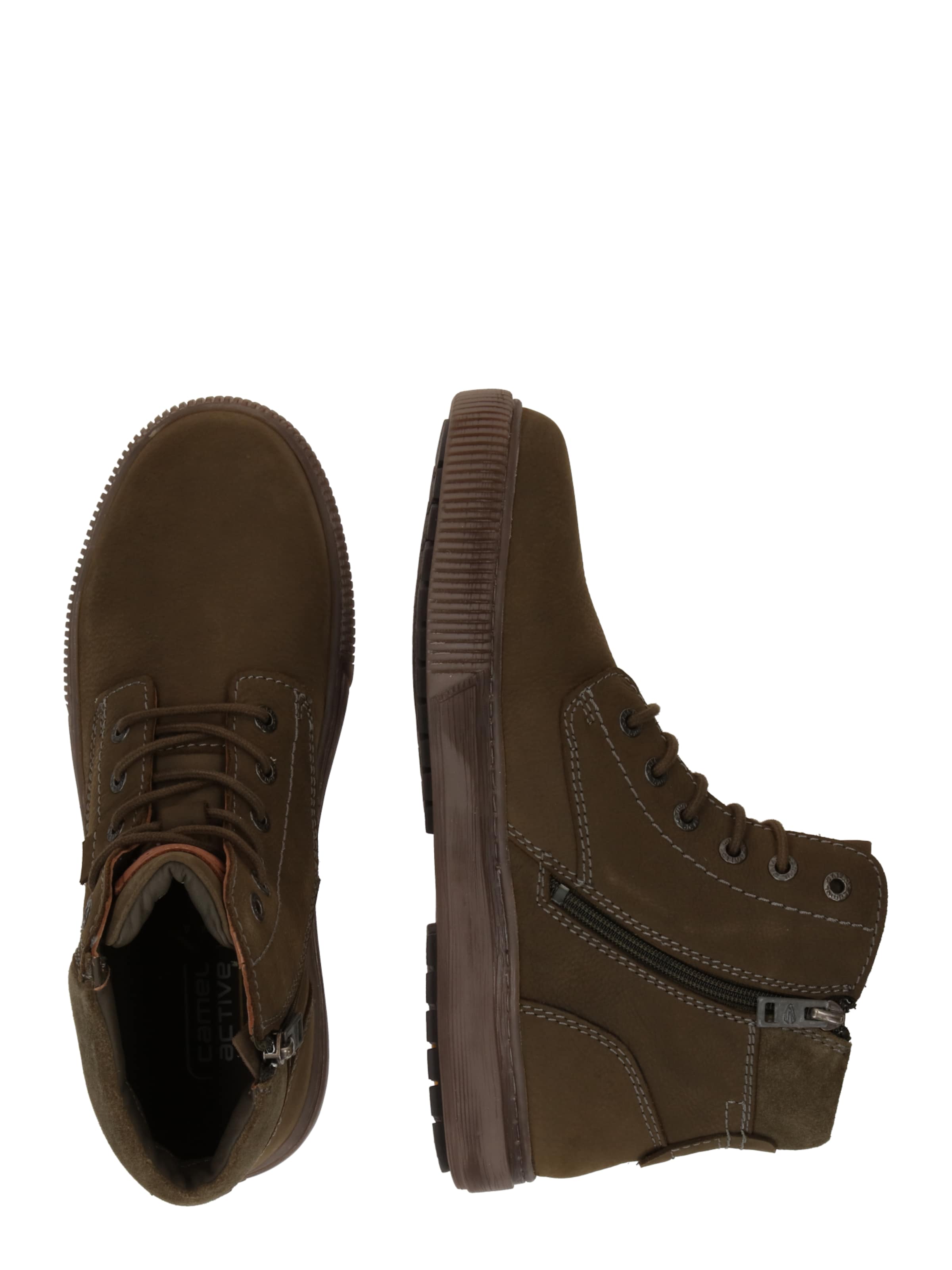 Boots stringati 'Moon' di CAMEL ACTIVE in marrone