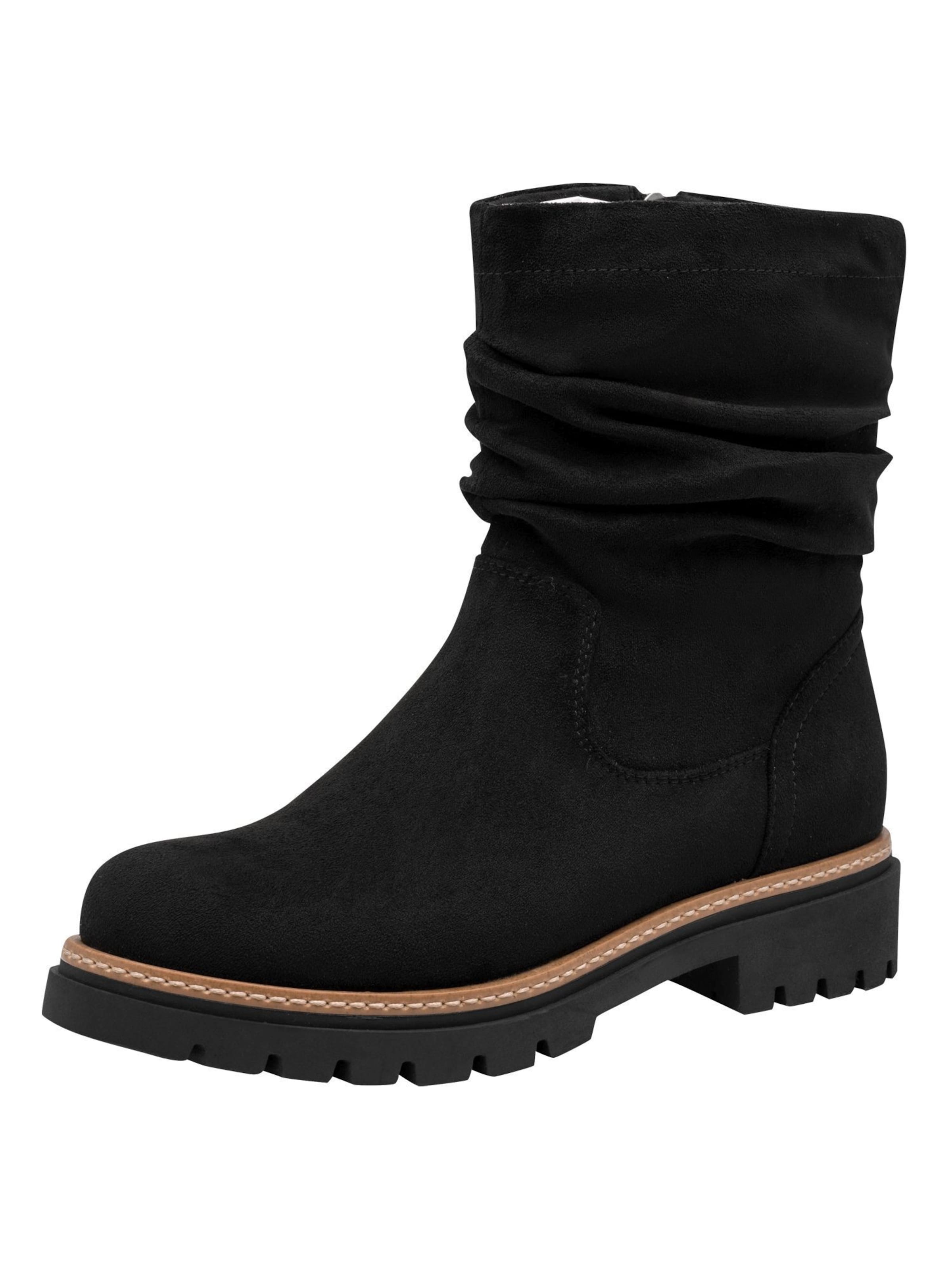 MARCO TOZZI Stiefelette in Schwarz: Vorderseite