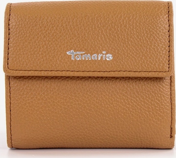 TAMARIS Portemonnee 'Amanda' in Beige: voorkant