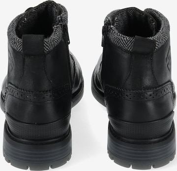 PANTOFOLA D'ORO Lace-Up Boots 'Tocchetto' in Black