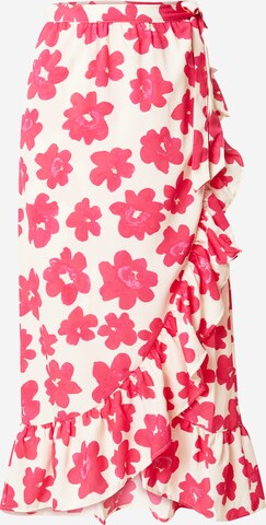 Monki Skirt in Pink: front