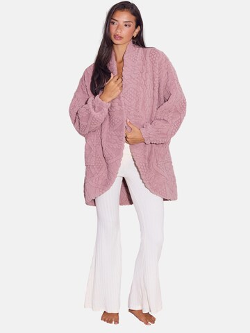 Lipsy - Albornoz corto en rosa: frente