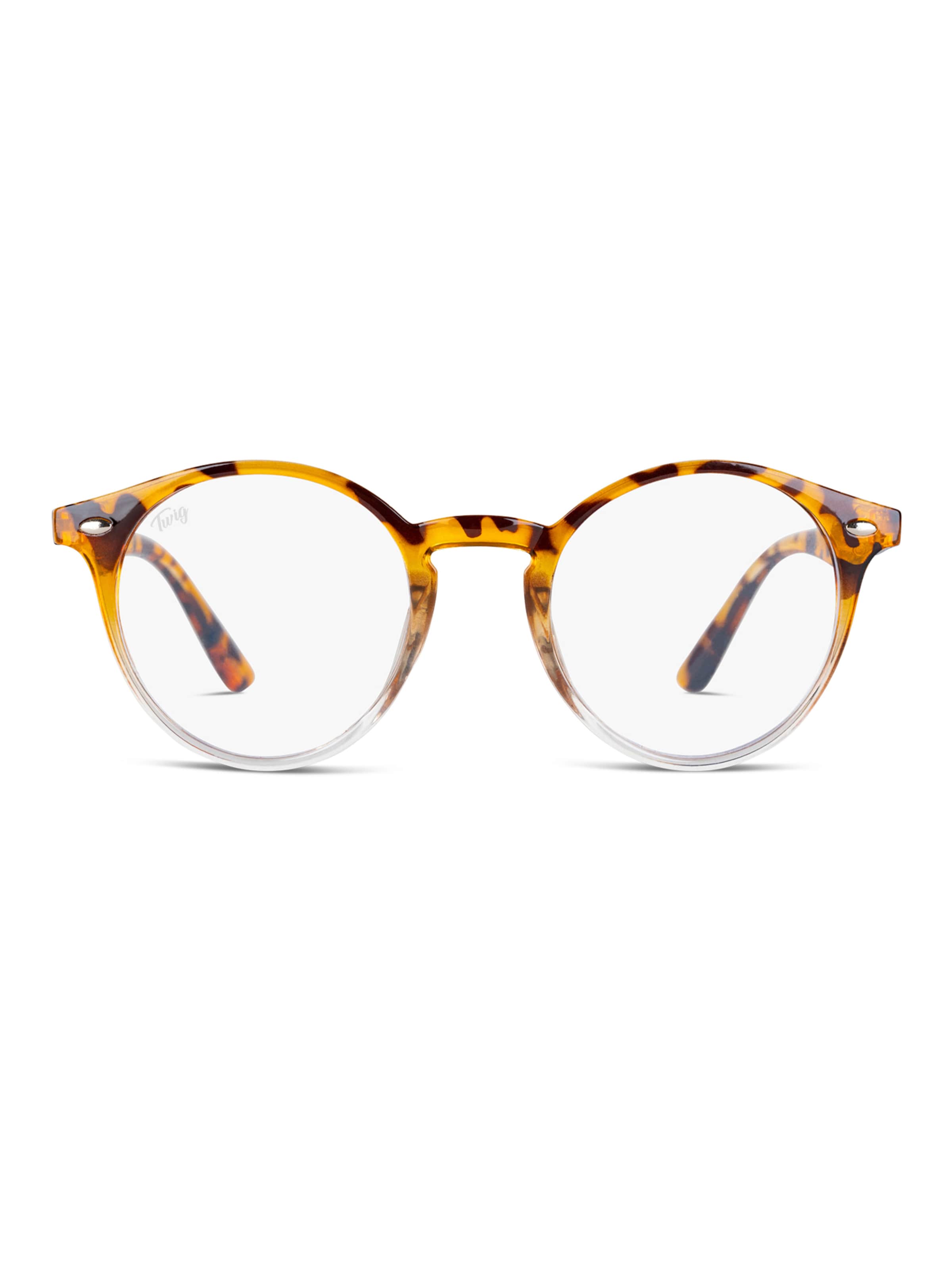 Lunettes 'Jager' TWIG Concept Milano en marron