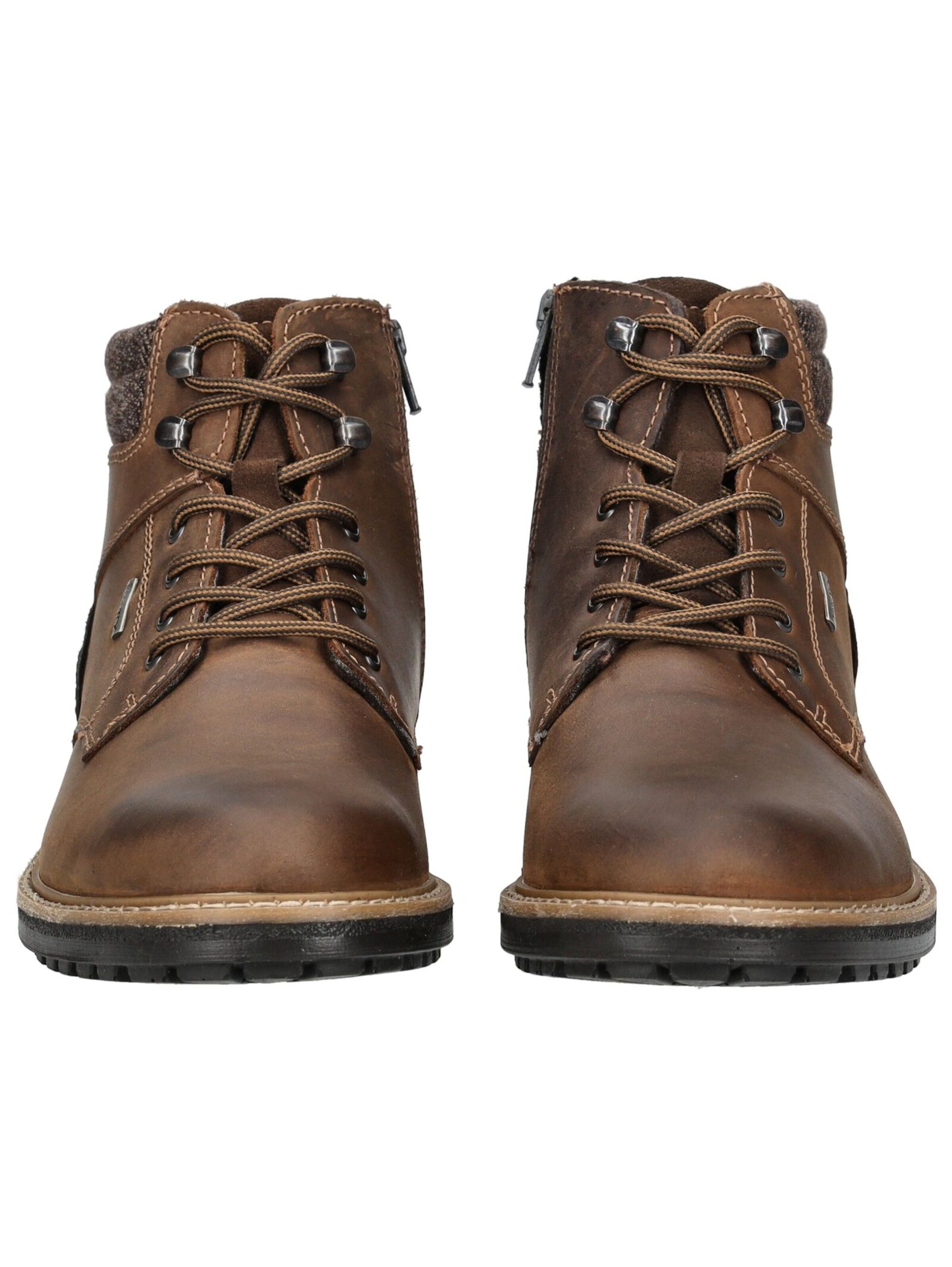 Bottes à lacets IMAC en marron