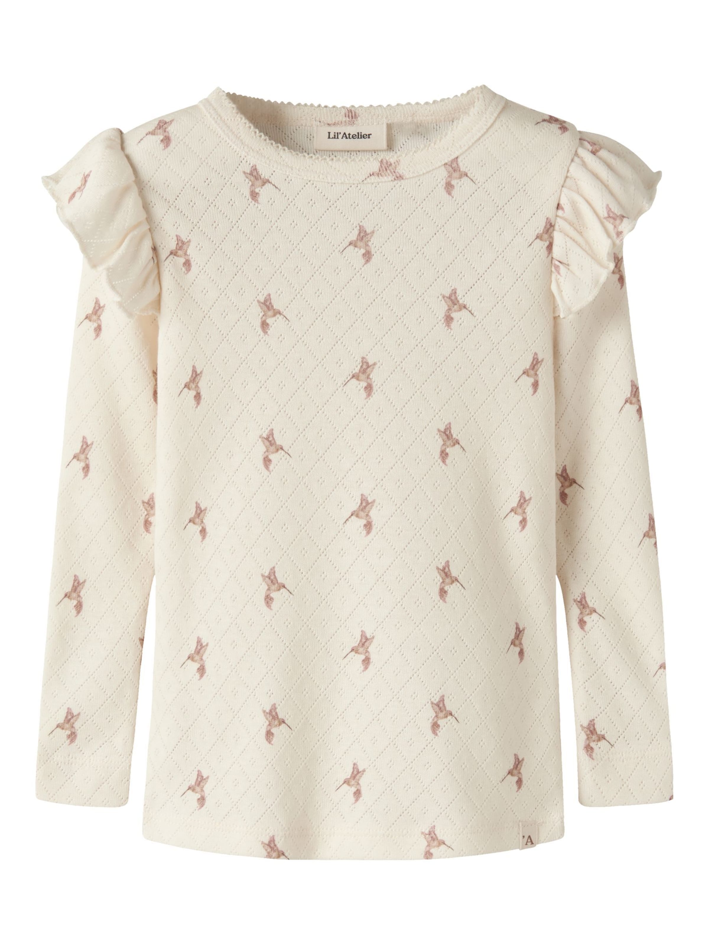 Lil'Atelier - Camiseta en beige: frente