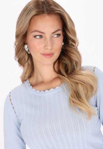 faina Trui in Blauw