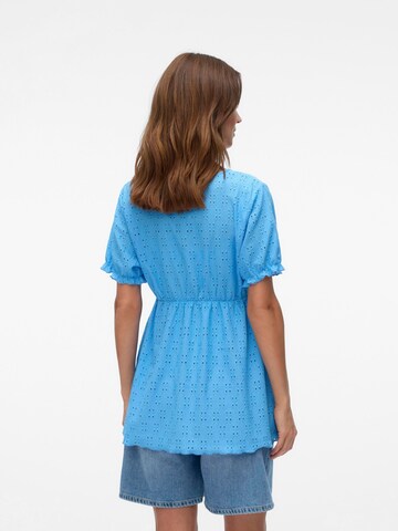 Chemisier 'VMMUlrikke' Vero Moda Maternity en bleu