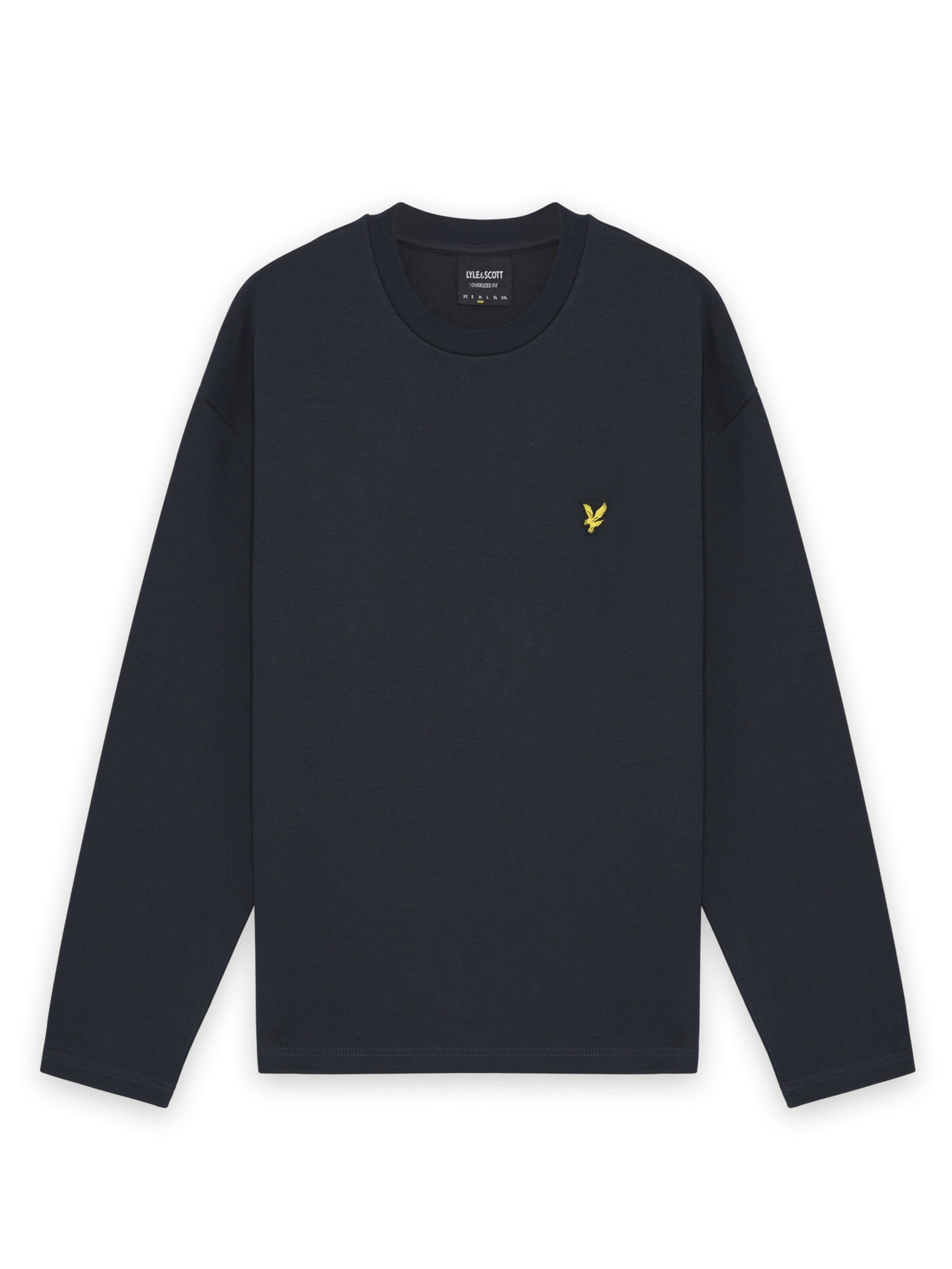 Lyle & Scott Sweatshirt in Blauw: voorkant