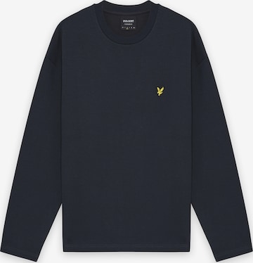 Lyle & Scott Sweatshirt in Blauw: voorkant