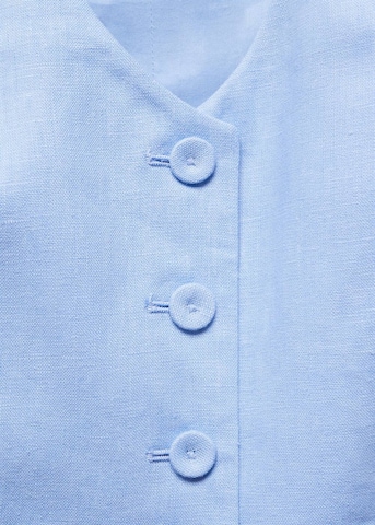 MANGO Suit Vest 'Boreli' in Blue
