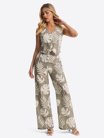 Imily Bela - Traje de pantalón en marrón: frente