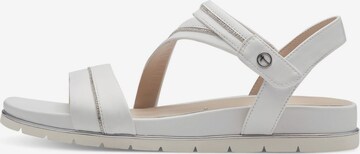 TAMARIS Strap Sandals in White