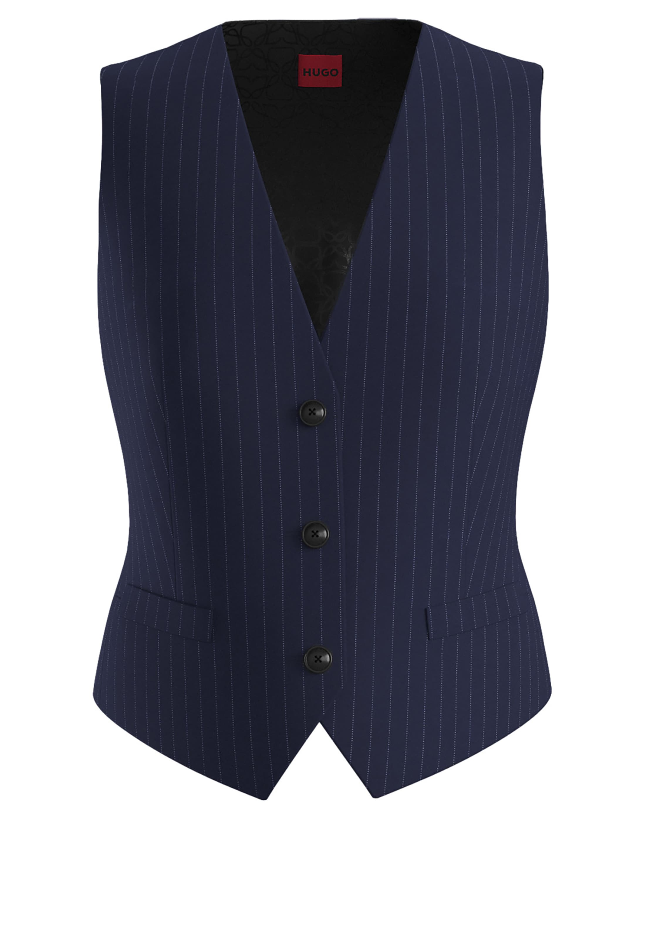 HUGO Vest 'Aumara-2' in Blue: front