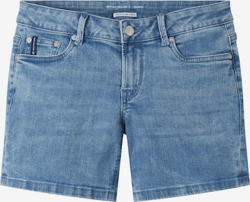 TOM TAILOR Regular Shorts in Blau: predná strana