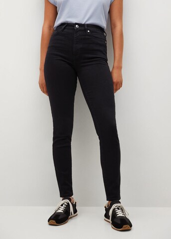 MANGO Skinny Jeans 'Anne' in Zwart