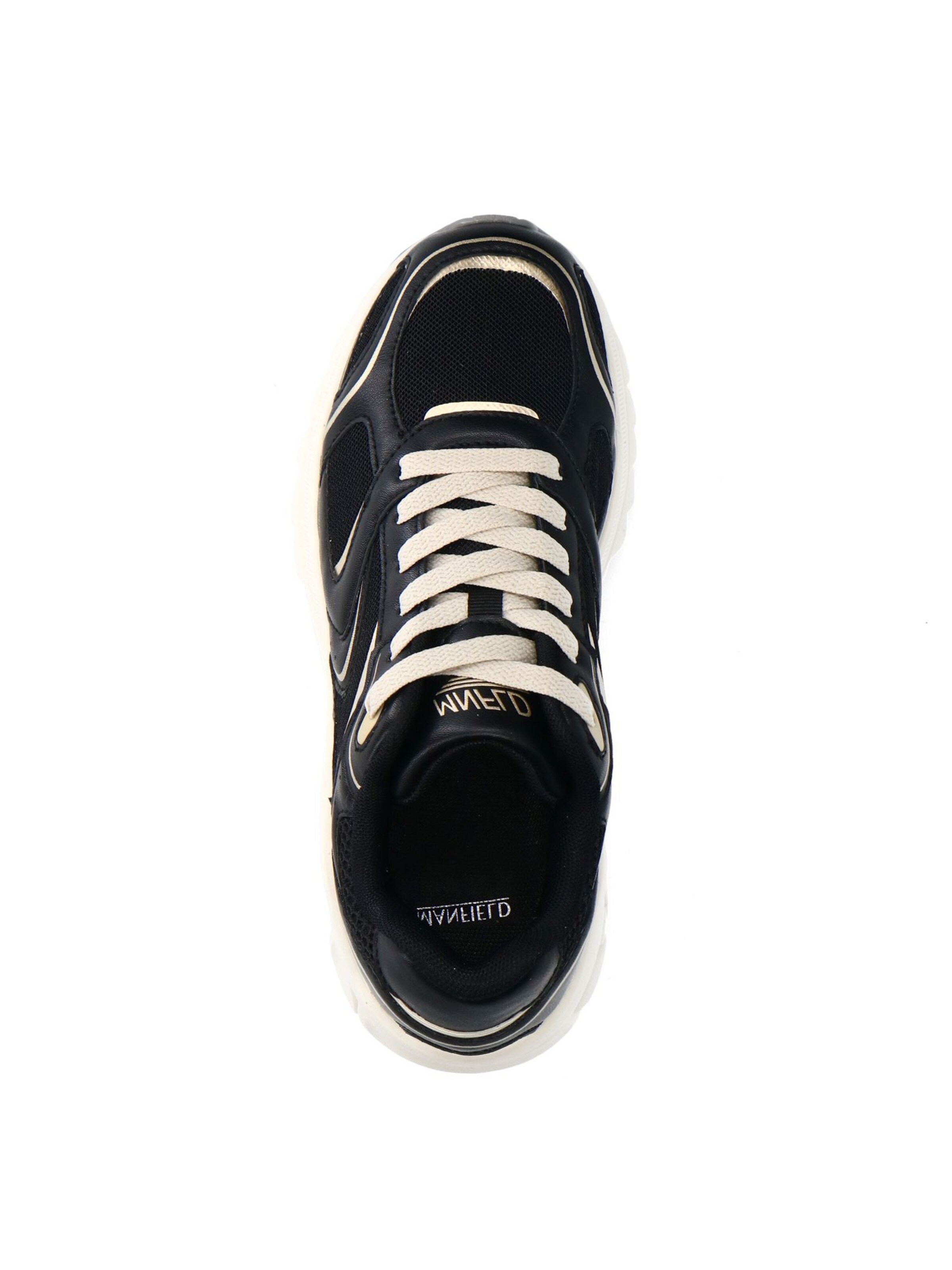 MANFIELD Sneaker in Schwarz