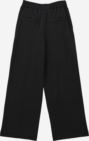 Loosefit Pantaloni de la s.Oliver pe negru