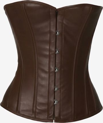 fapedo Shapingtop in Braun: Vorderseite