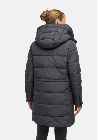 MARIKOO Winter coat 'Karumikoo XVI' in Grey