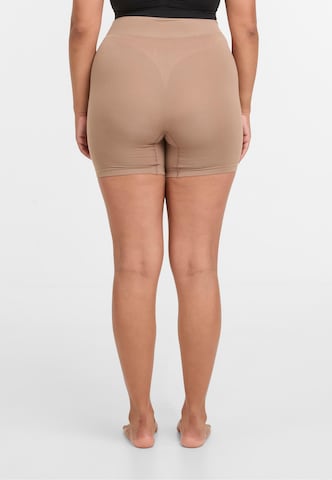 Lykkeland Atelier Skinny Shapingbroek 'Honest' in Bruin