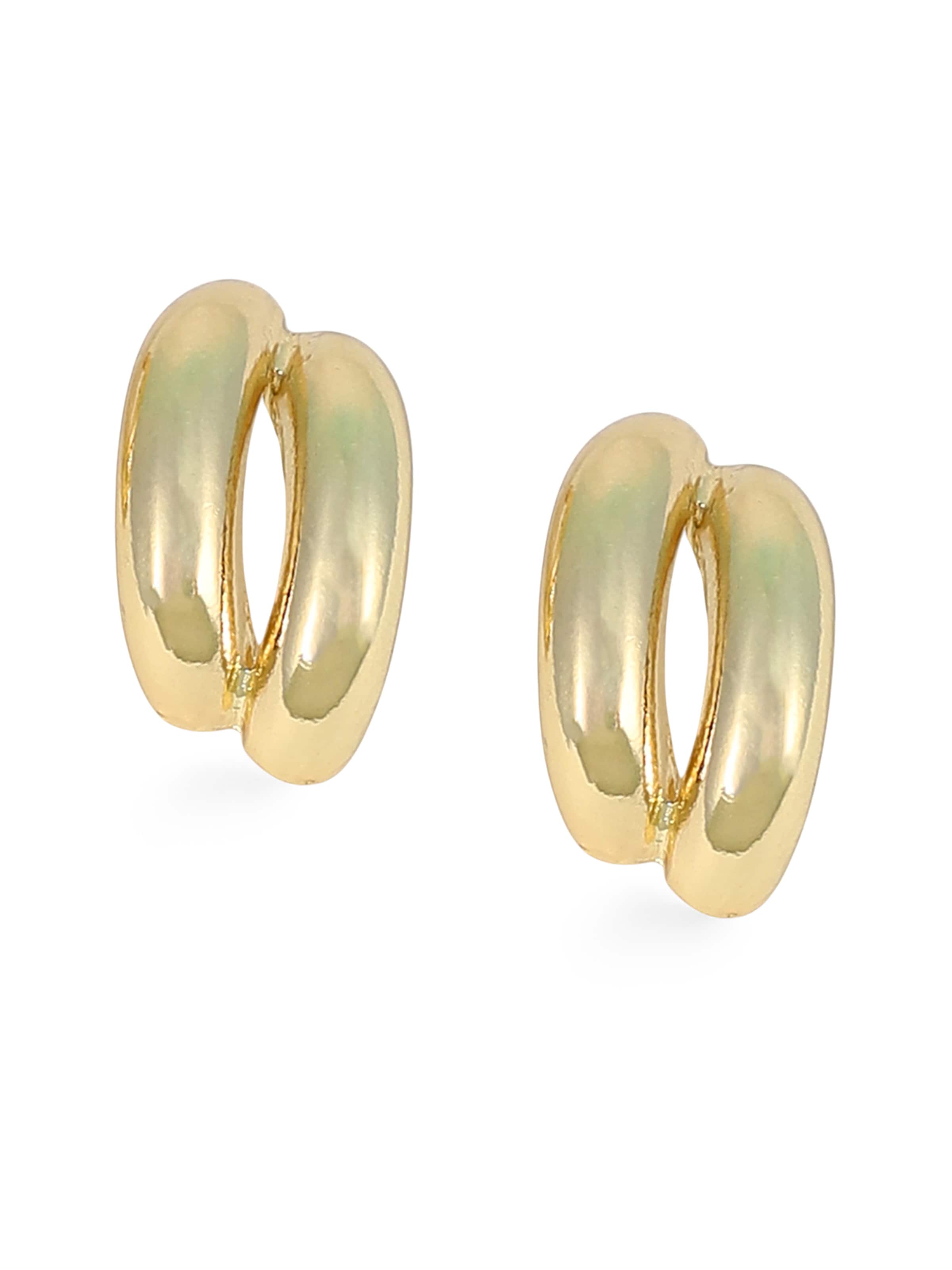 SOHI - Brincos 'Naina' em ouro: frente