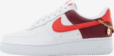 Nike Sportswear Sneaker 'Air Force 1 '07' in hummer / bordeaux / weiß, Produktansicht