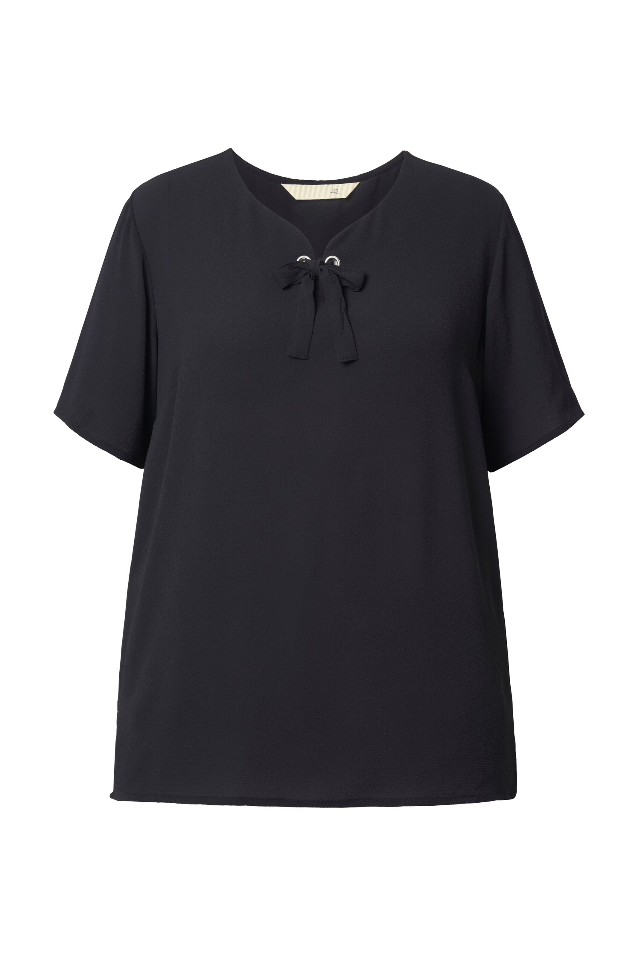 MIAMODA Bluse in Schwarz: Vorderseite