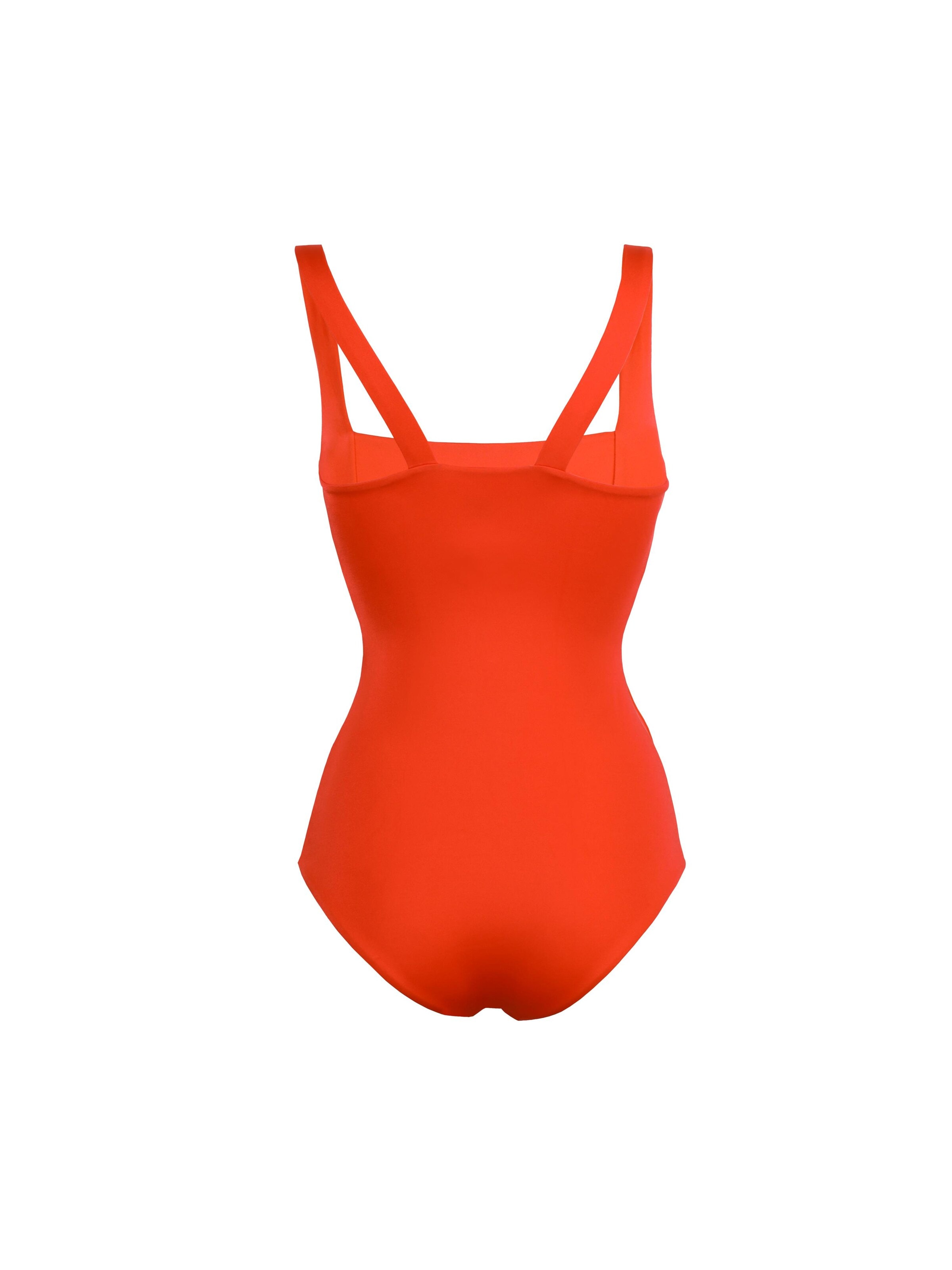 MAREZZA Push-up Badpak 'Shaping One-Piece Swimsuit Mittlere Po-Bedeckung (Classic Fit)' in Rood