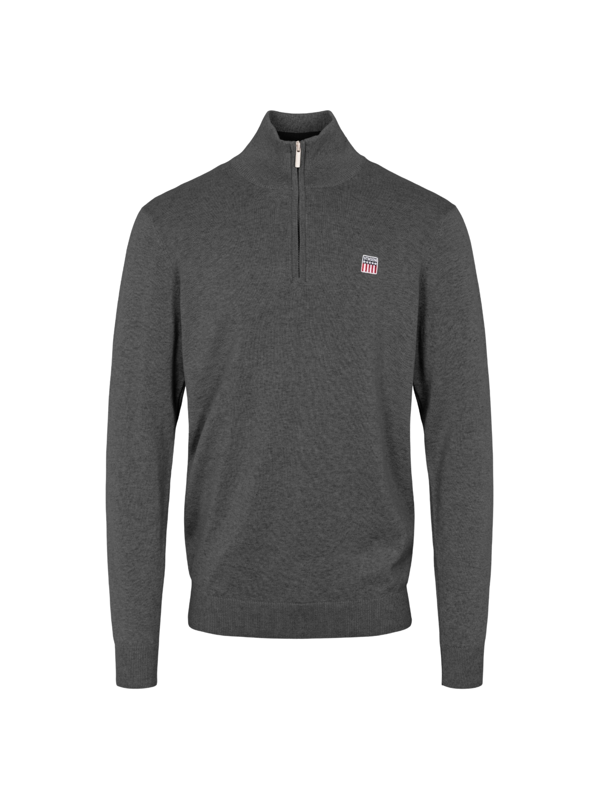 Pullover 'Julius' di VINSON in grigio: frontale