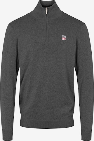 Pullover 'Julius' di VINSON in grigio: frontale