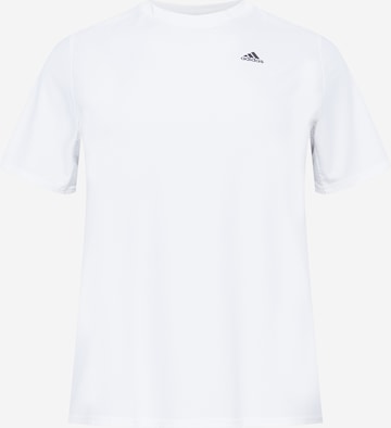 ADIDAS SPORTSWEAR - Camisa funcionais 'Runner ' em branco: frente