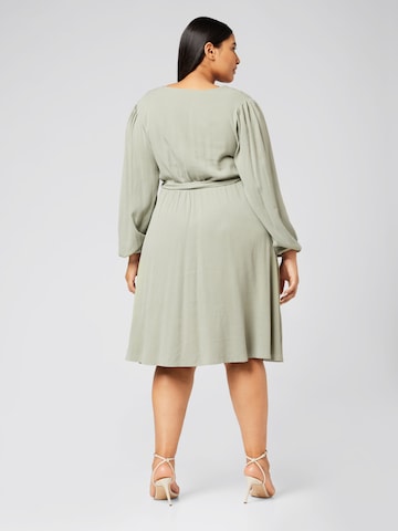 Guido Maria Kretschmer Curvy - Vestido 'Melody' en verde: atrás