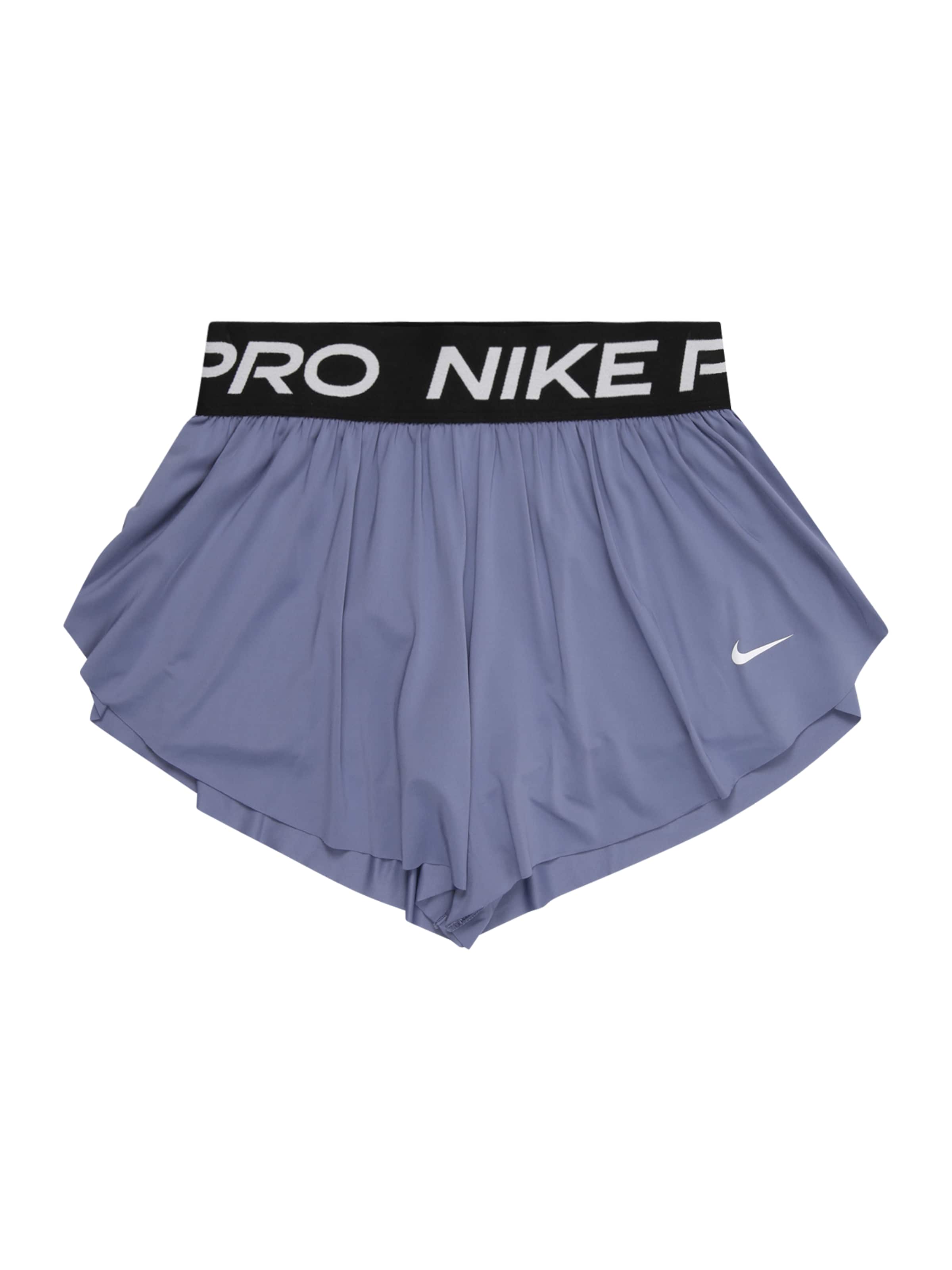 Loosefit Pantalon de sport NIKE en bleu : devant