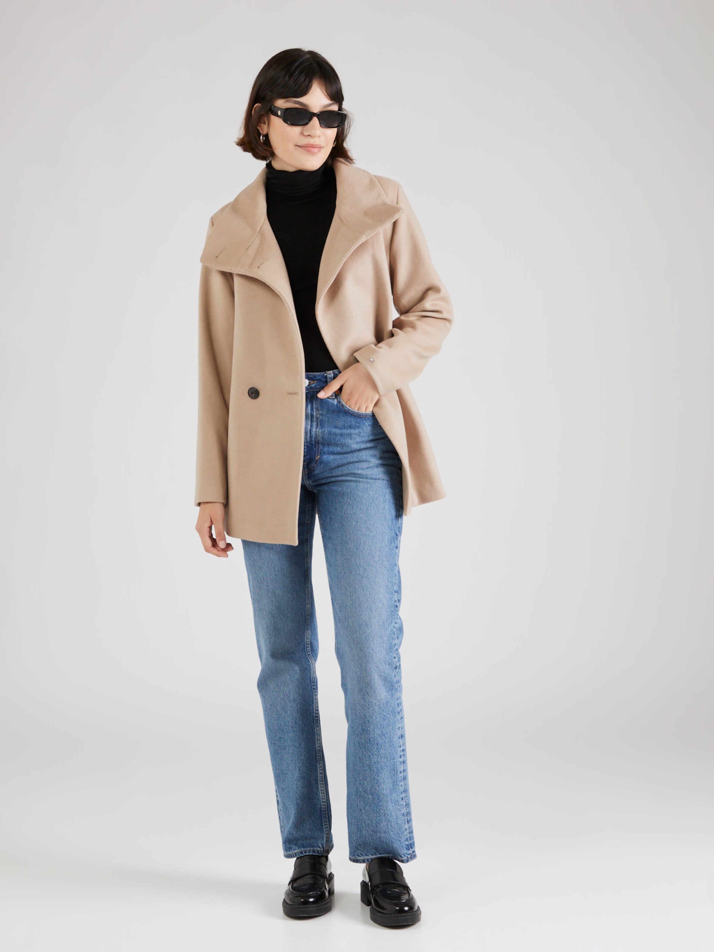 Tommy hilfiger camel coat deals