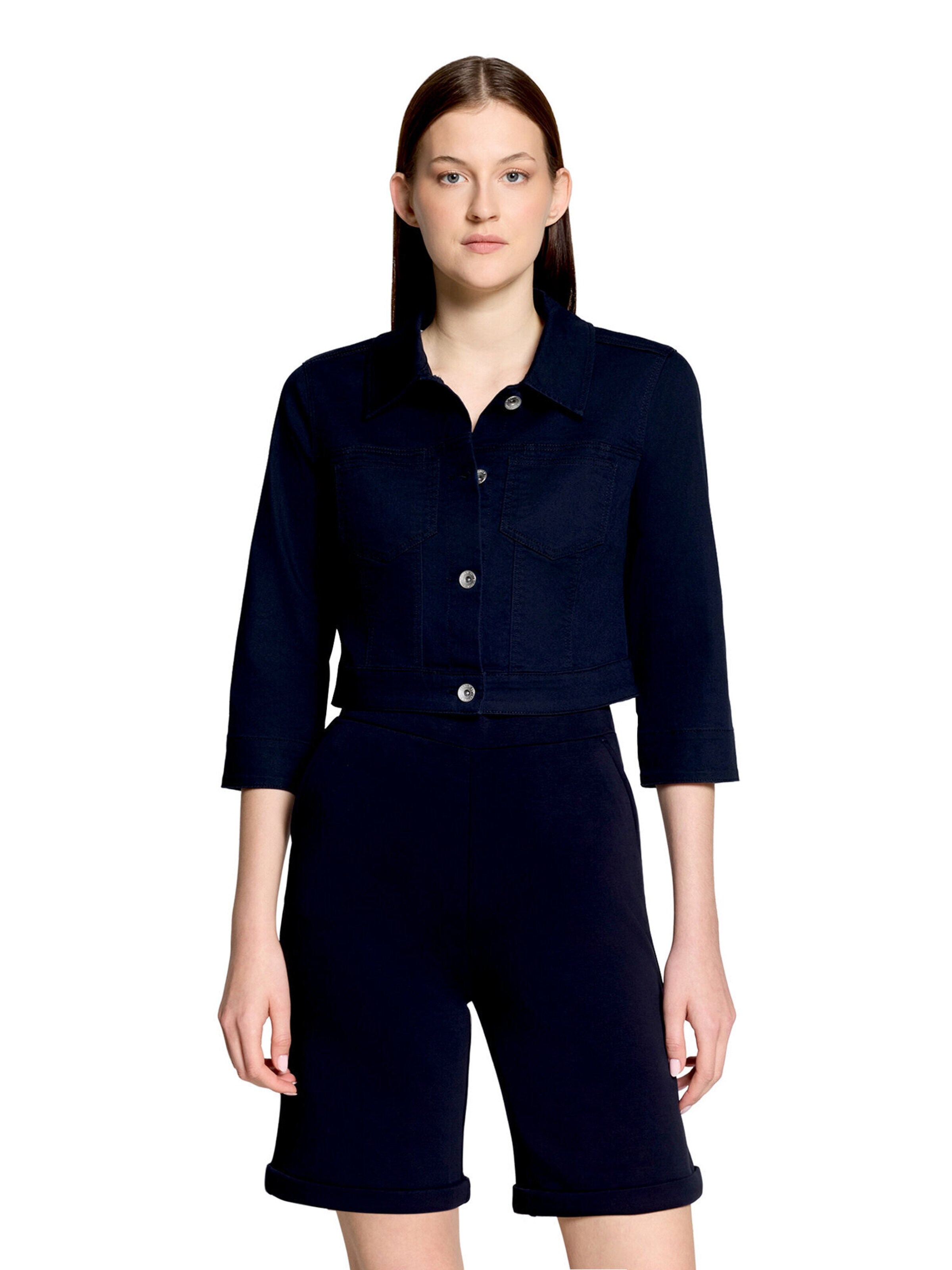 Blazer Betty Barclay en bleu : devant