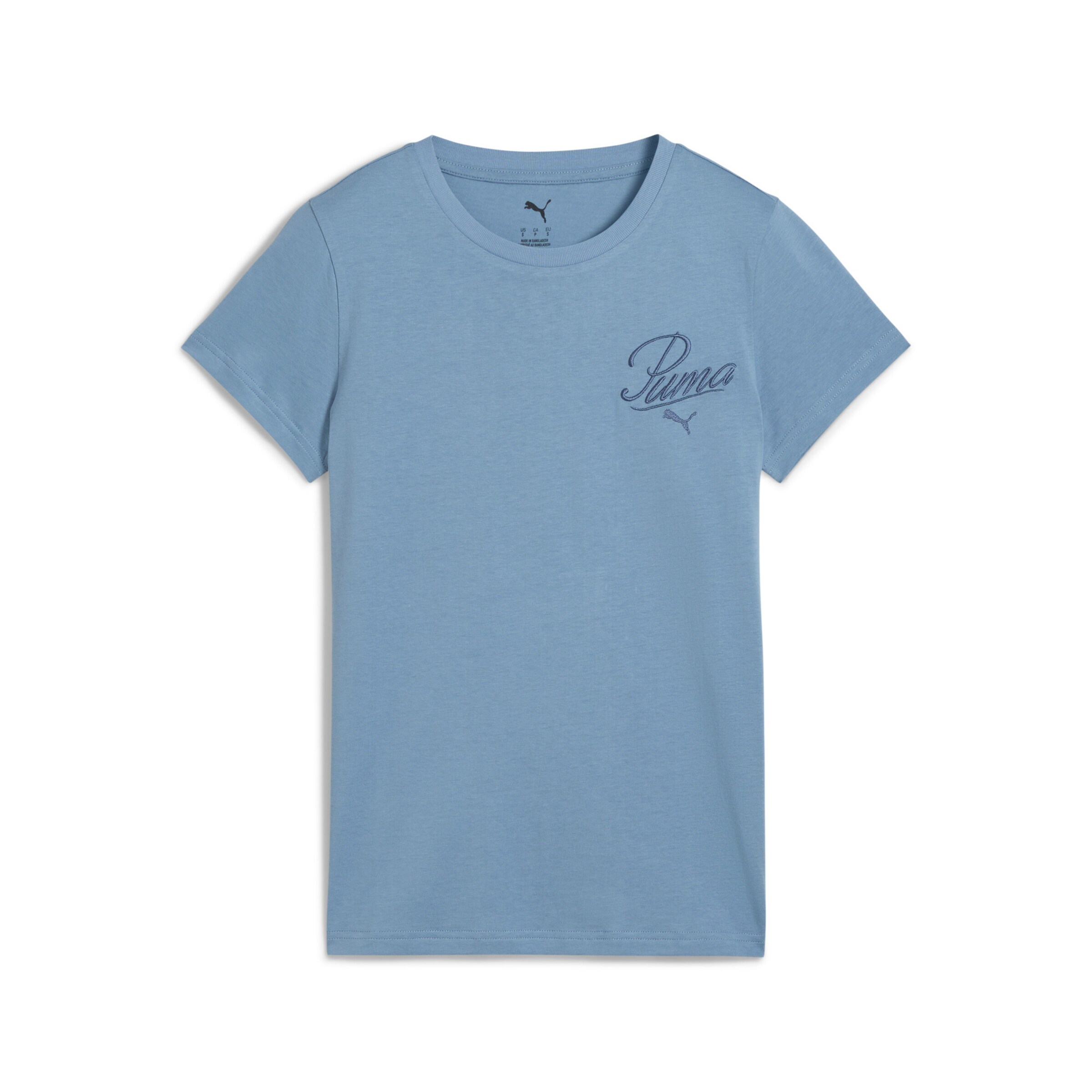 PUMA Shirt 'Ess' in Blue: front