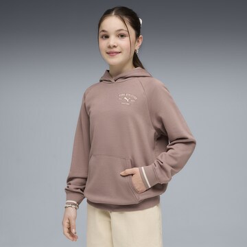 PUMA Sweatshirt 'Class' in Brown: front