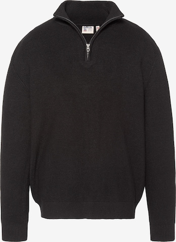 Pull-over Schott NYC en noir : devant