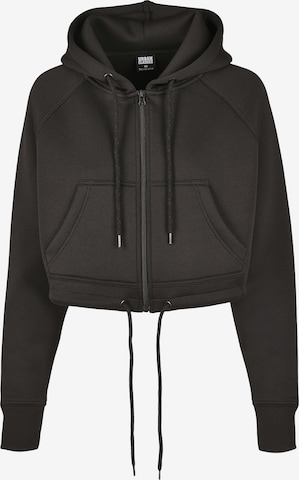 Urban Classics Sweatjacke in Schwarz: predná strana