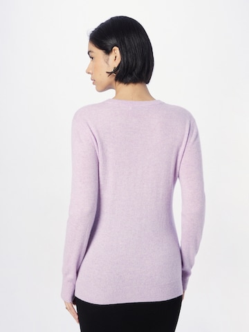 Pure Cashmere NYC - Jersey 'Classic' en lila