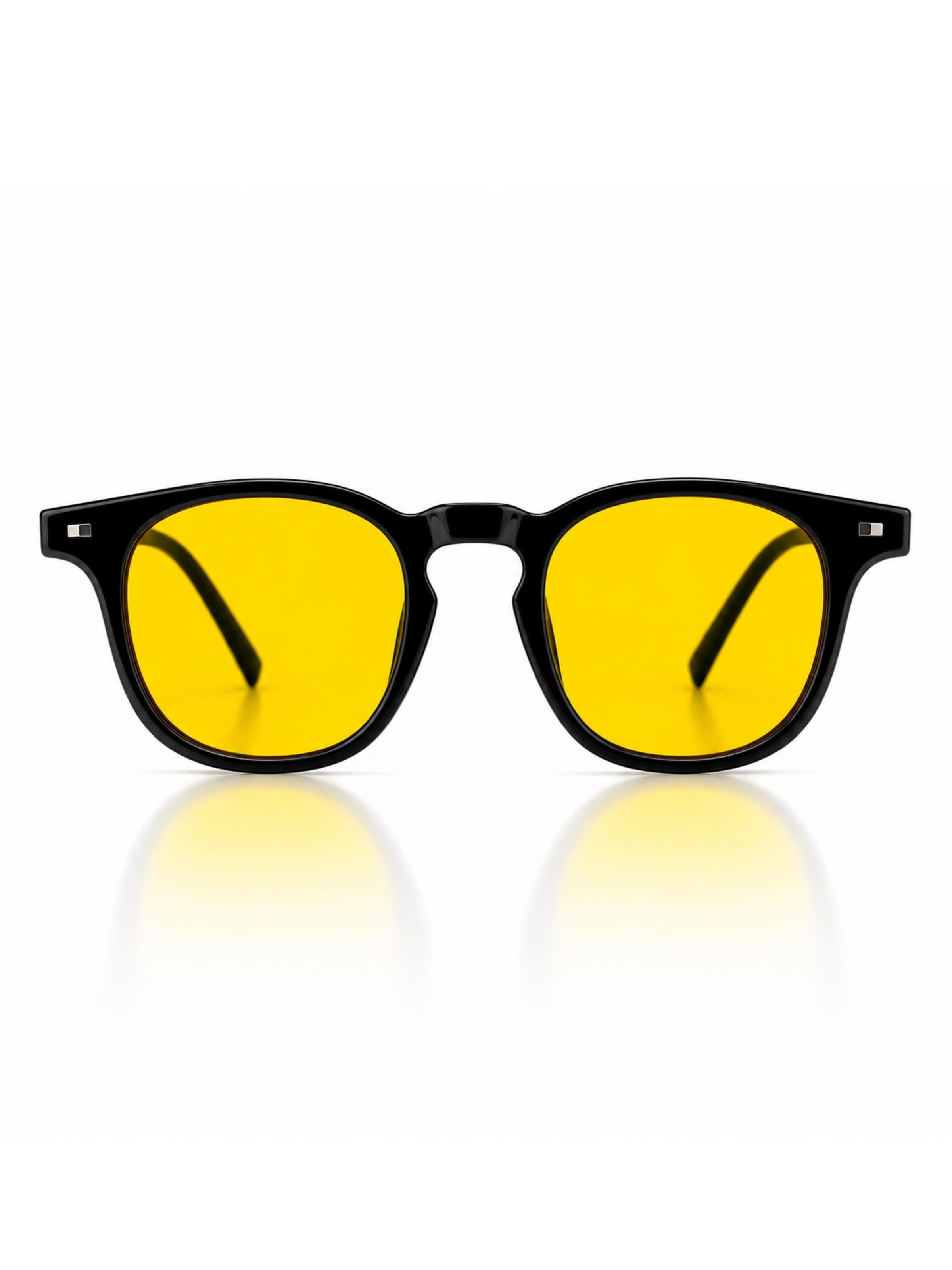 Lunettes 'Dusk' Melato en jaune : devant