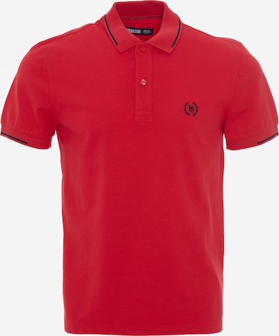 BIG STAR Shirt 'POLIAN' in rot / schwarz, Produktansicht